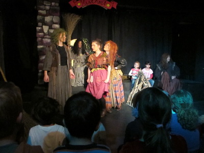 Die Kleine Hexe in der Theaterszene